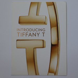 Tiffany & Co. T Jewelry Collection Card Postcard 2014 Collectible New